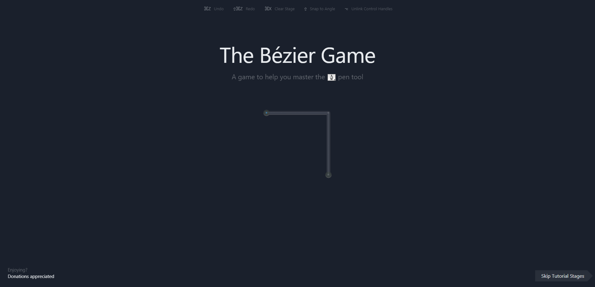 The Bezier Game