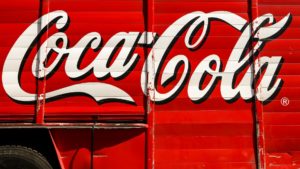 Coca-Cola logo. Image credit: Maximilian Bruck on Unsplash