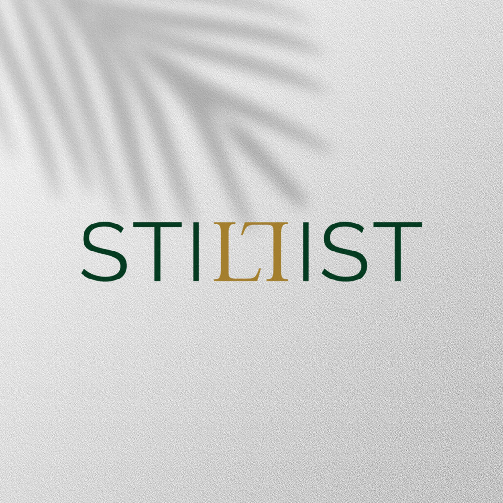 Dizajn logotipa za tvrtku Stillist iz Zagreba. Tvrtka se je web shop za prodaju odjeće i obuće luksuznih marki. 