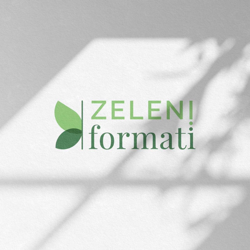 Logo design for the company Zeleni formati