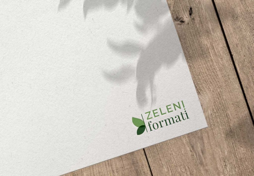 Letterhead design Zeleni formati