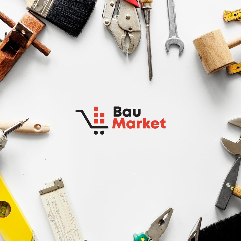 Logo design for BauMarket