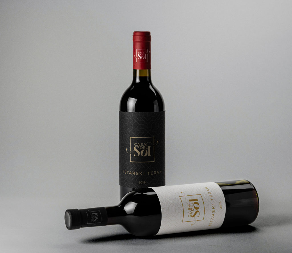Casa del Sol :: Wine label design