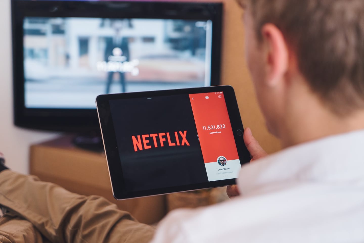 Netflix logo. Fotografija: CardMapr, Unsplash