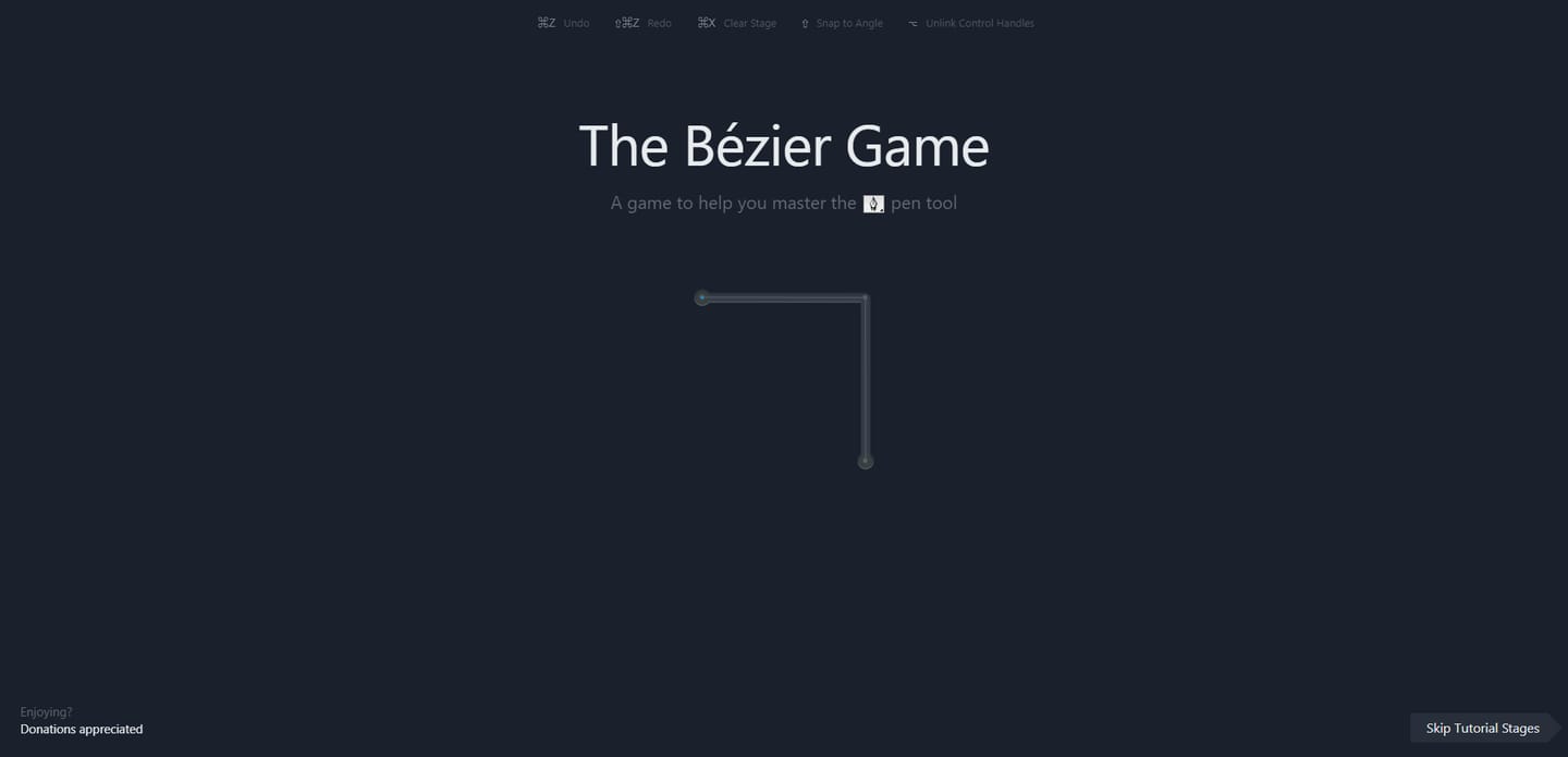 The Bézier Game