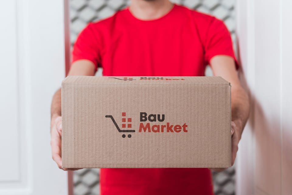 Logo design for BauMarket