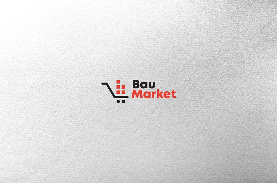 Logo design for BauMarket
