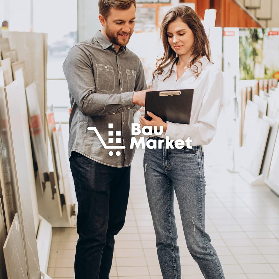 Logo design for BauMarket