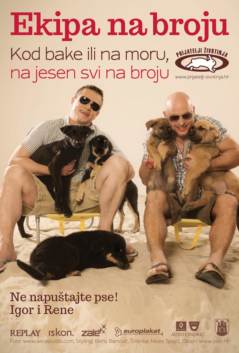 Kampanja "Obitelj na more, pas na ulicu?"