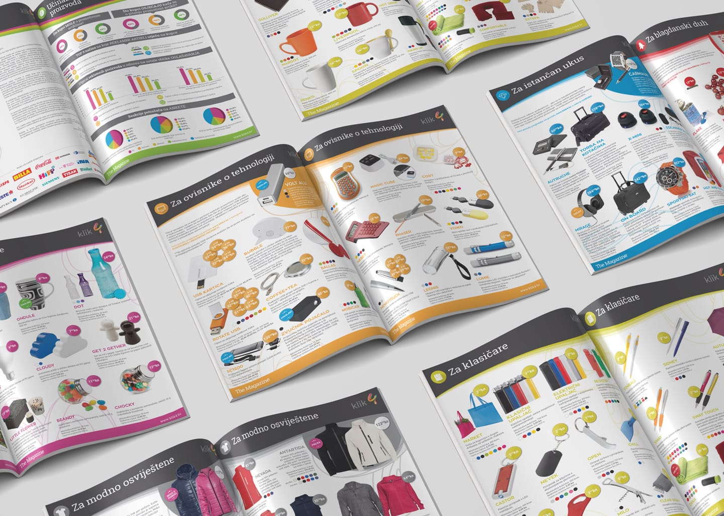 Magazine design for Klik 4 "The Magazine"