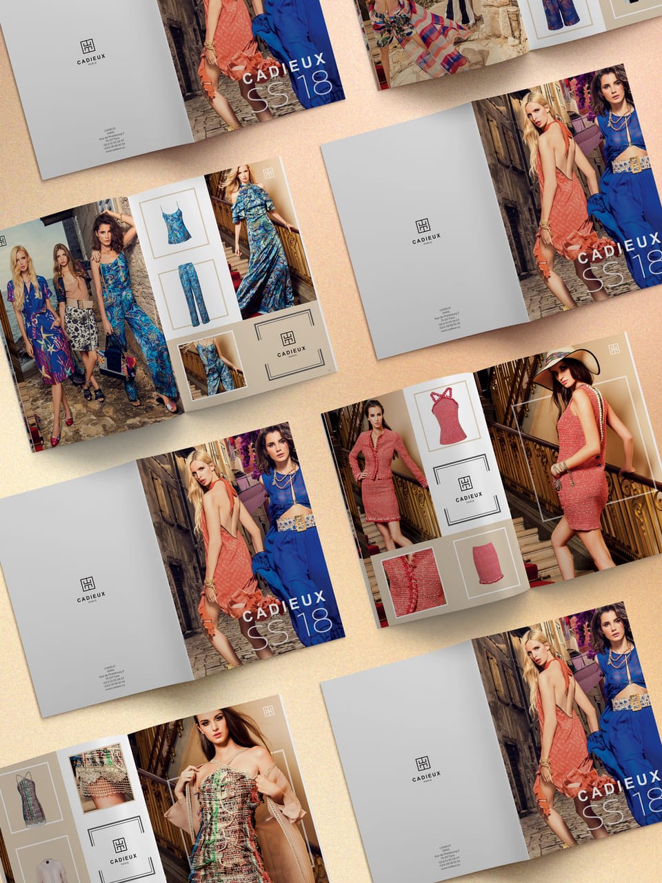 Cadieux Paris :: Catalog and posters