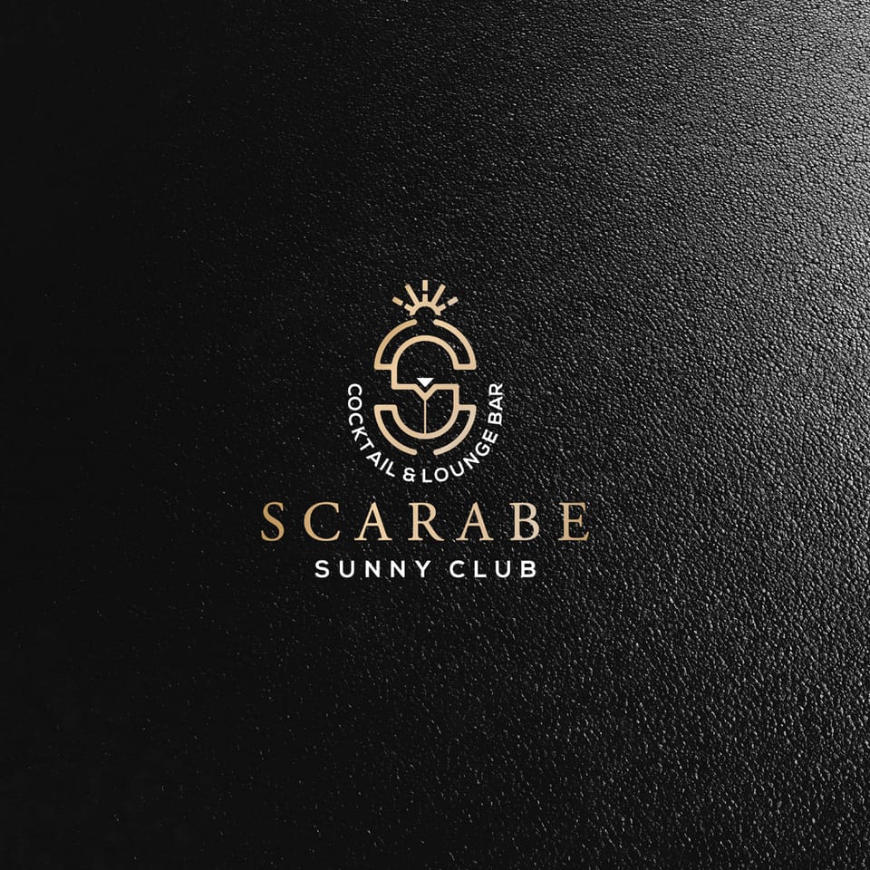 Logo design for Scarabe bar