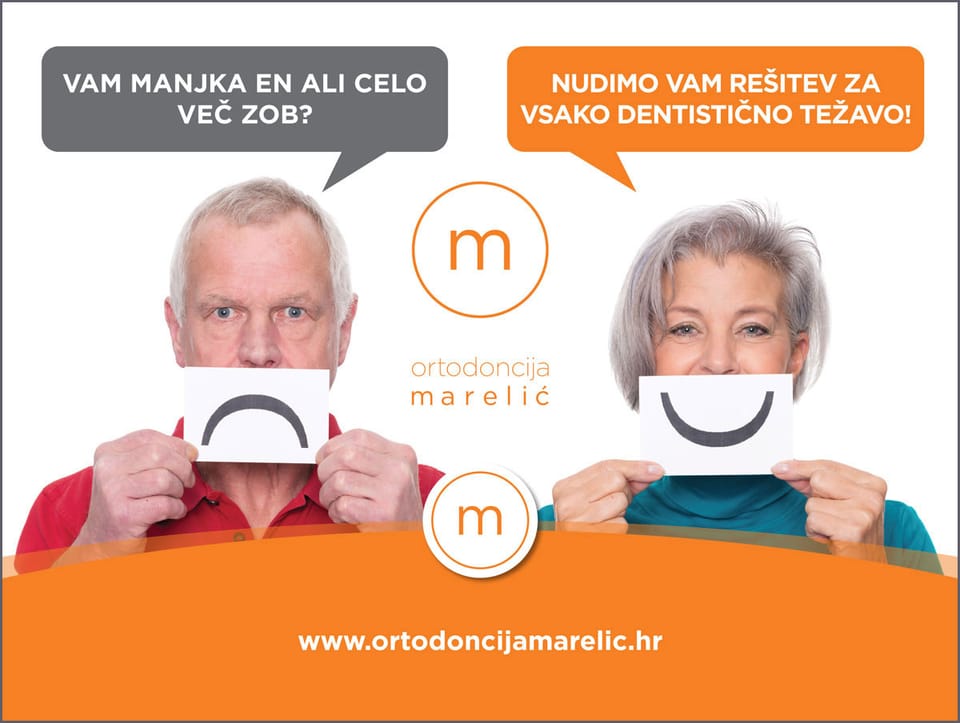 Ortodoncija Marelić :: Dizajn promotivnog štanda