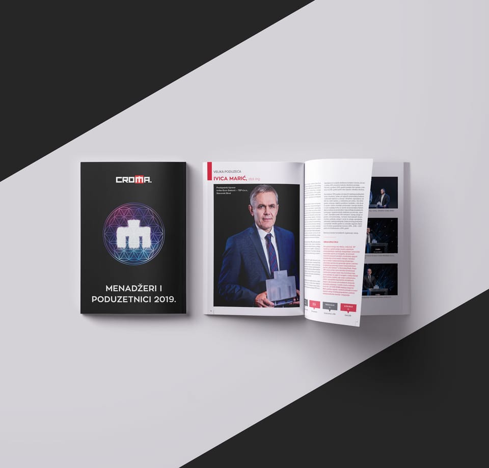CROMA :: Visuals for the Awards for Manager and Entrepreneur of the Year
