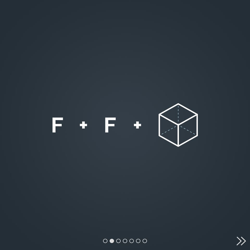 The logo design process for Fakini