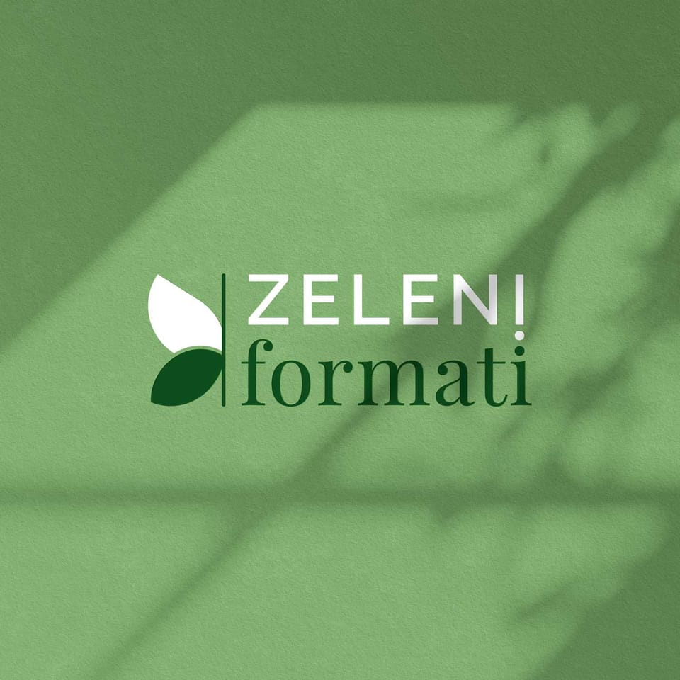 Izrada logotipa za tvrtku Zeleni formati