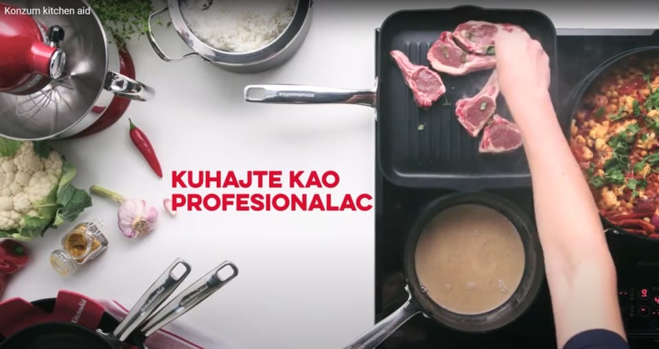 Konzum :: KitchenAid ad (motion graphics)