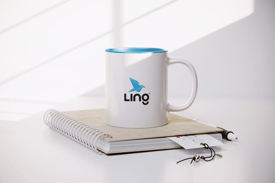 The logo applied to promotional items