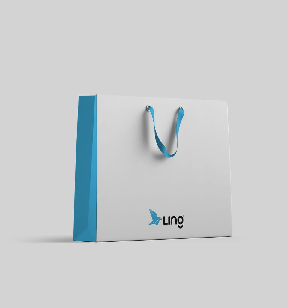 The logo applied to promotional items