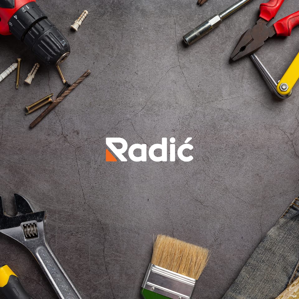 Redizajn logotipa za tvrtku Radić