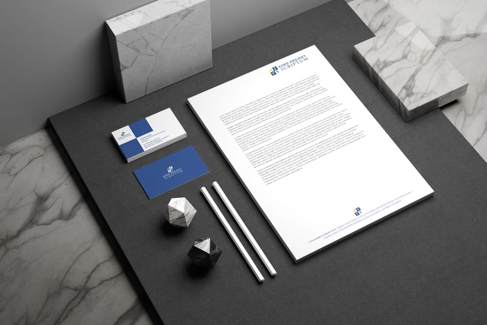 Redesign of the logo for Euro Projekt Scriptum